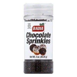 Badia Chocolate Sprinkles (12x3 OZ)