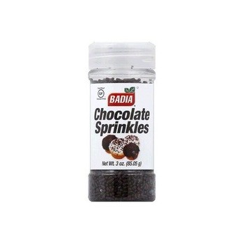 Badia Chocolate Sprinkles (12x3 OZ)