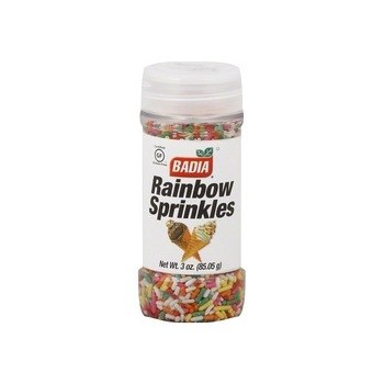 Badia Rainbow Sprinkles (12x3 OZ)
