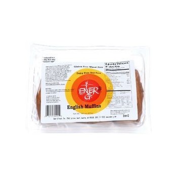 Ener G Foods English Muffins 14.8 oz case of 6