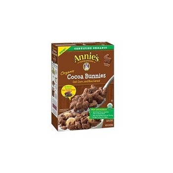 Annie's Homegrown Cocoa Bunnies Cereal (10x10 OZ)