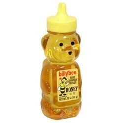 Billy Bee Honey White Bear (6x12 OZ)