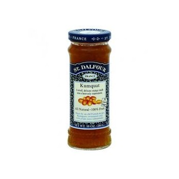 St Dalfour Fruit Spread Deluxe 100 Percent Fruit Kumquat 10 oz Case of 6