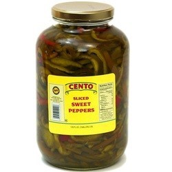 Cento Sliced Sweet Peppers (12x12 OZ)