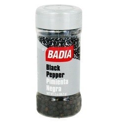 Badia Whole Black Pepper (12x2 OZ)