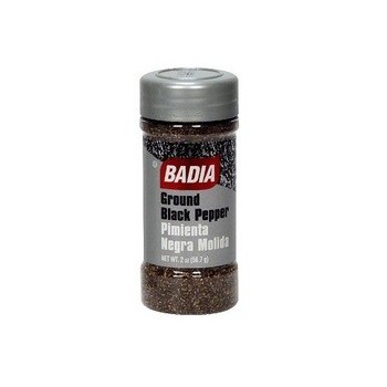 Badia Ground Black Pepper (12x2 OZ)