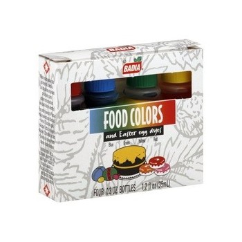 Badia Food Colors & Easter Egg Dye (12x1.2 FZ)