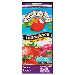 Apple & Eve 100% Very Berry Juice (5x8/200 ML)