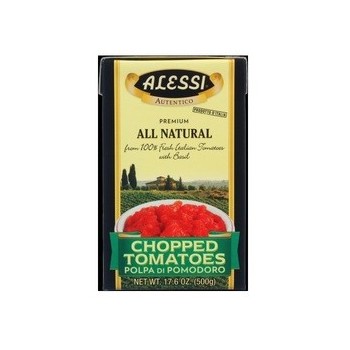 Alessi Premium All Natural Chopped Tomatoes (12x17.6 OZ)