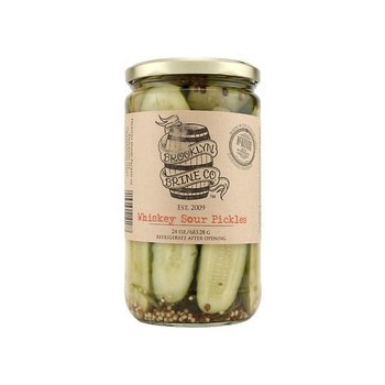 Brooklyn Brine Whiskey Sour Pickles (12x24 OZ)