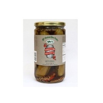 Brooklyn Brine Off-Centered Beer Pickles (12x24 OZ)