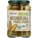 Woodstock Pickles Organic Kosher Dill Spears 24 oz case of 6