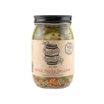 Brooklyn Brine Spicy Maple Bourbon Pickles (12x16 OZ)