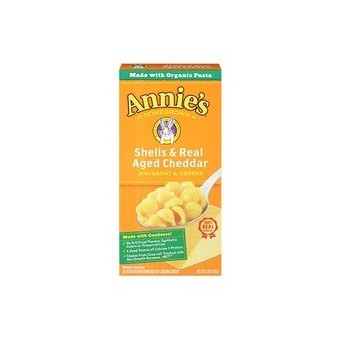 Annie's Shells and Cheddar Pasta, Assorted Display (72xCT)