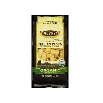 Alessi Organic Rigatoni Made with Bronze Dies (12x16 OZ)