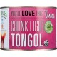 Natural Sea Tuna Tongol Chunk Light Salted 66.5 oz case of 6