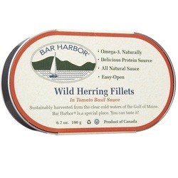 Bar Harbor Wild Herring Fillets In Tomato Basil (12x7 OZ)