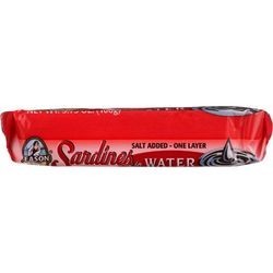 Season Brand Sardines Brisling Lightly Smoked in Water 3.75 oz case of 12