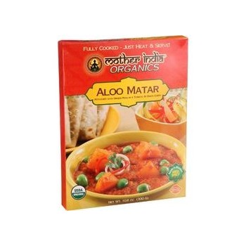 Mother India Organic Aloo Matar 10.6 oz Case of 6
