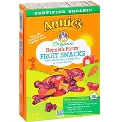 Annie's Homegrown Bernie's Farm Organic Fruit Snacks (12x4 OZ)