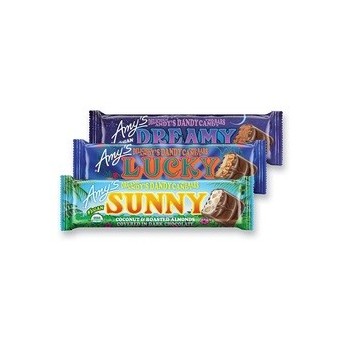 Amy's Andy Dandy Candy Bars 2 Types Display (144xCT)