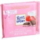 Ritter Sport Chocolate Bar Milk Chocolate Strawberry Creme 3.5 oz Bars Case of 12