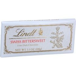 Lindt Chocolate Bar Fine Dark Chocolate Swiss Bittersweet 3.5 oz Bars Case of 12