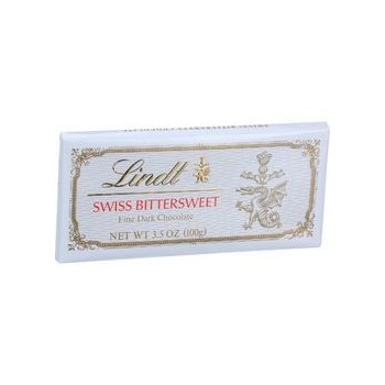 Lindt Chocolate Bar Fine Dark Chocolate Swiss Bittersweet 3.5 oz Bars Case of 12