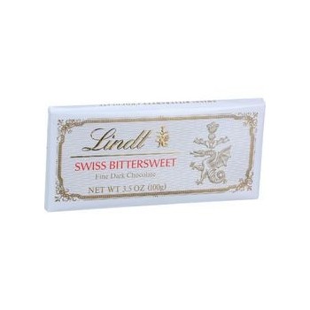 Lindt Chocolate Bar Fine Dark Chocolate Swiss Bittersweet 3.5 oz Bars Case of 12