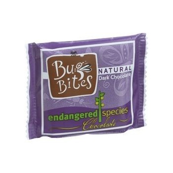 Endangered Species Natural Chocolate Bug Bites Dark Chocolate 72 Percent Cocoa .35 oz Case of 64