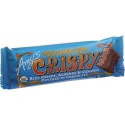 Amy's Organic Andy's Dandy Candy Bar Crispy 1.5 oz Bars Case of 12