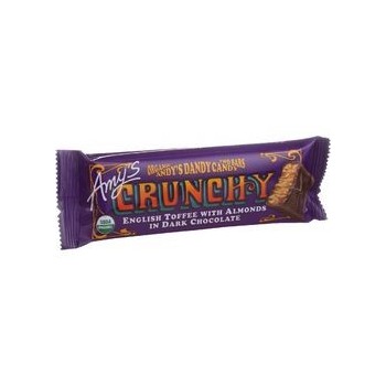 Amy's Organic Andy's Dandy Candy Bar Crunchy 1.5 oz Bars Case of 12