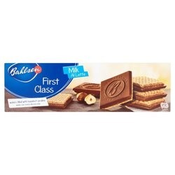 Bahlsen First Class Milk Chocolate Hazelnut Wafers (12x4.4 OZ)