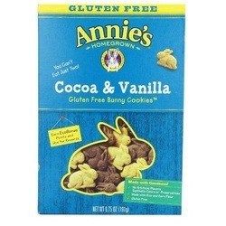 Annie's Homegrown Cocoa & Vanilla Gluten Free Bunny Cookies (6x6/1 OZ)