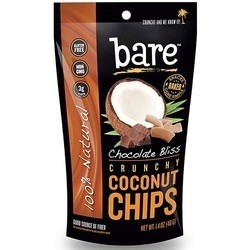 Bare Fruit Coconut Chips - Chocolate Bliss (12x2.8 OZ)