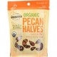 Woodstock Nuts Organic Pecan Halves 4.5 oz case of 8