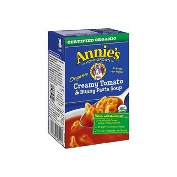 Annie's Homegrown Organic Creamy Tomato Bunny Pasta Soup (8x17 OZ)