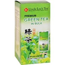 Uncle Lees Tea Green Premium In Bulk Loose 4.23 oz Case of 6