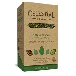 Celestial Seasonings Loose Leaf Tea with Matcha Gen Mai Cha (6x2.6 OZ)