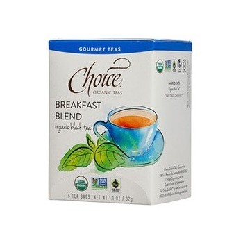 Choice Teas Gourmet Teas Breakfast Blend (6x16 CT)