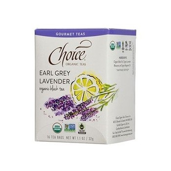 Choice Teas Gourmet Teas Earl Grey Lavender (6x16 CT)