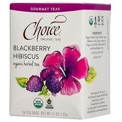 Choice Teas Gourmet Teas Blackberry Hibiscus (6x16 CT)