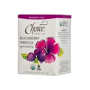 Choice Teas Gourmet Teas Blackberry Hibiscus (6x16 CT)