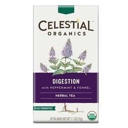 Celestial Seasonings Organics Herbal Tea Digestion with Peppermint (6x20 BAG)