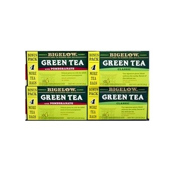 Bigelow 4 Flavors Tea Bonus Pack Display (96x20 BAG)