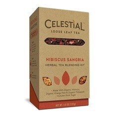 Celestial Seasonings Loose Leaf Herbal Tea Blending Kit Hibiscus Sangria (6x4.6 OZ)