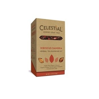 Celestial Seasonings Loose Leaf Herbal Tea Blending Kit Hibiscus Sangria (6x4.6 OZ)