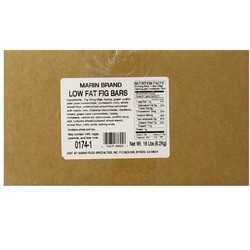 Marin Wholewheat Fig Bar (1x18Lb)