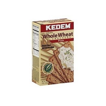 Kedem Crackers Whole Wheat (24x9Oz)