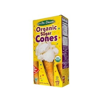 Let's Do...Orgainc Sugar Cones (12x4.6OZ )